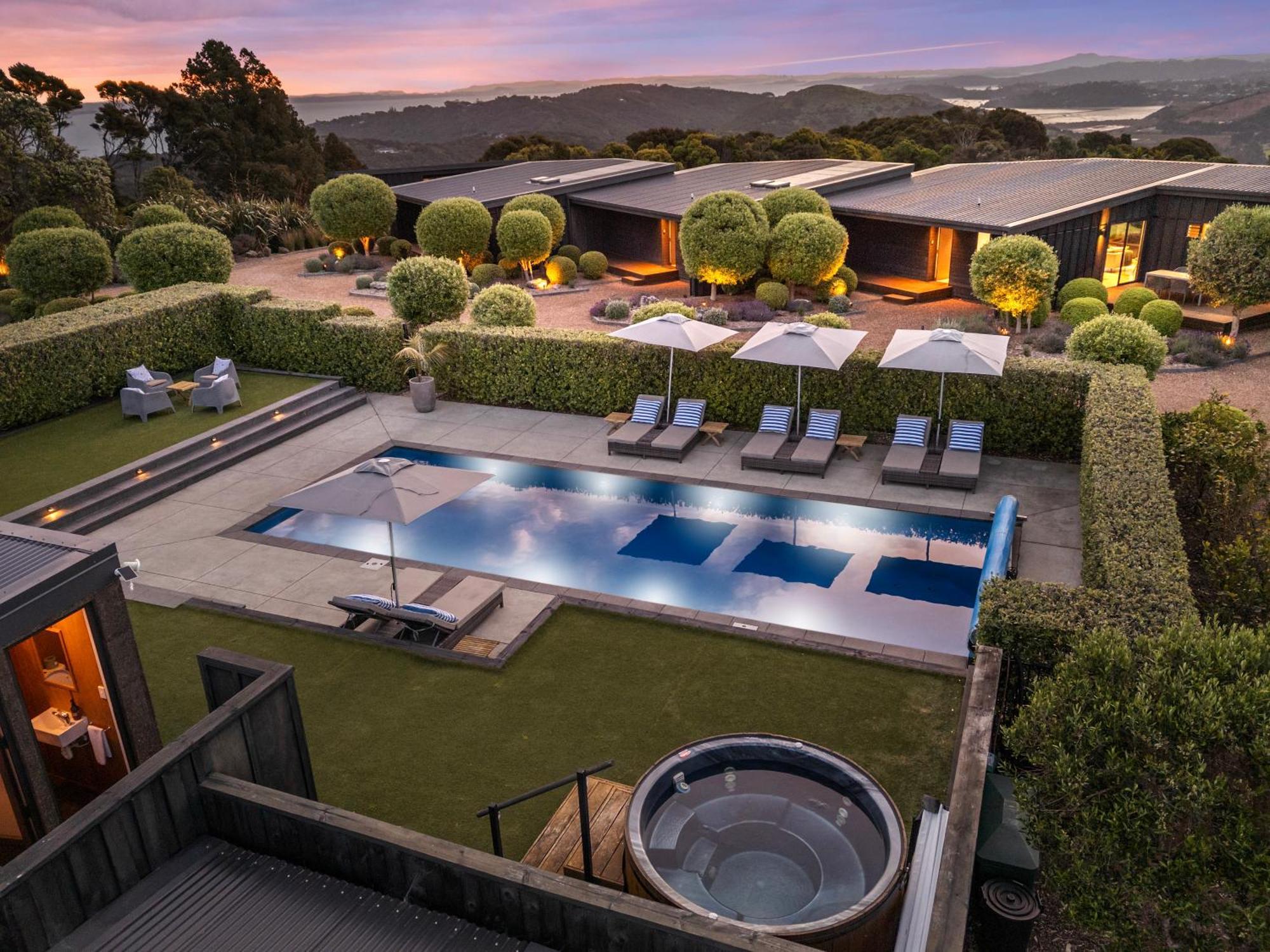 Villas Waiheke Onetangi Buitenkant foto